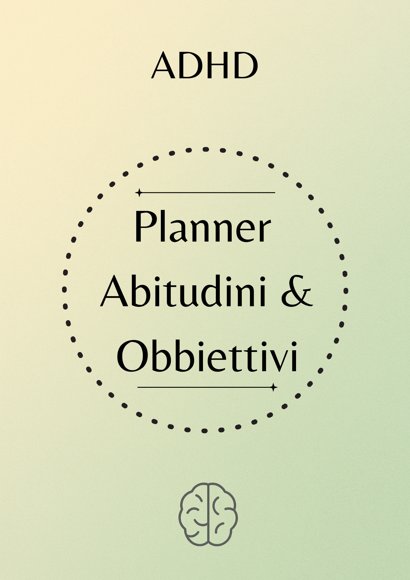 ADHD Planner Abitudini & Obbiettivi|PDF